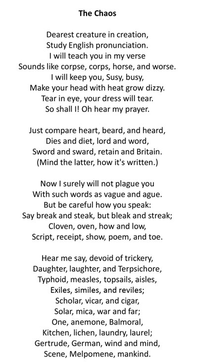 The part of dearest creature