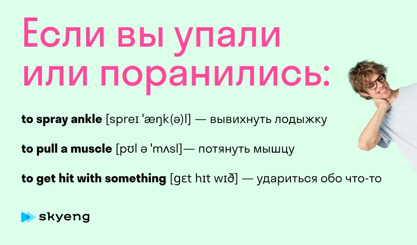 Английский для бытовухи: идем к врачу