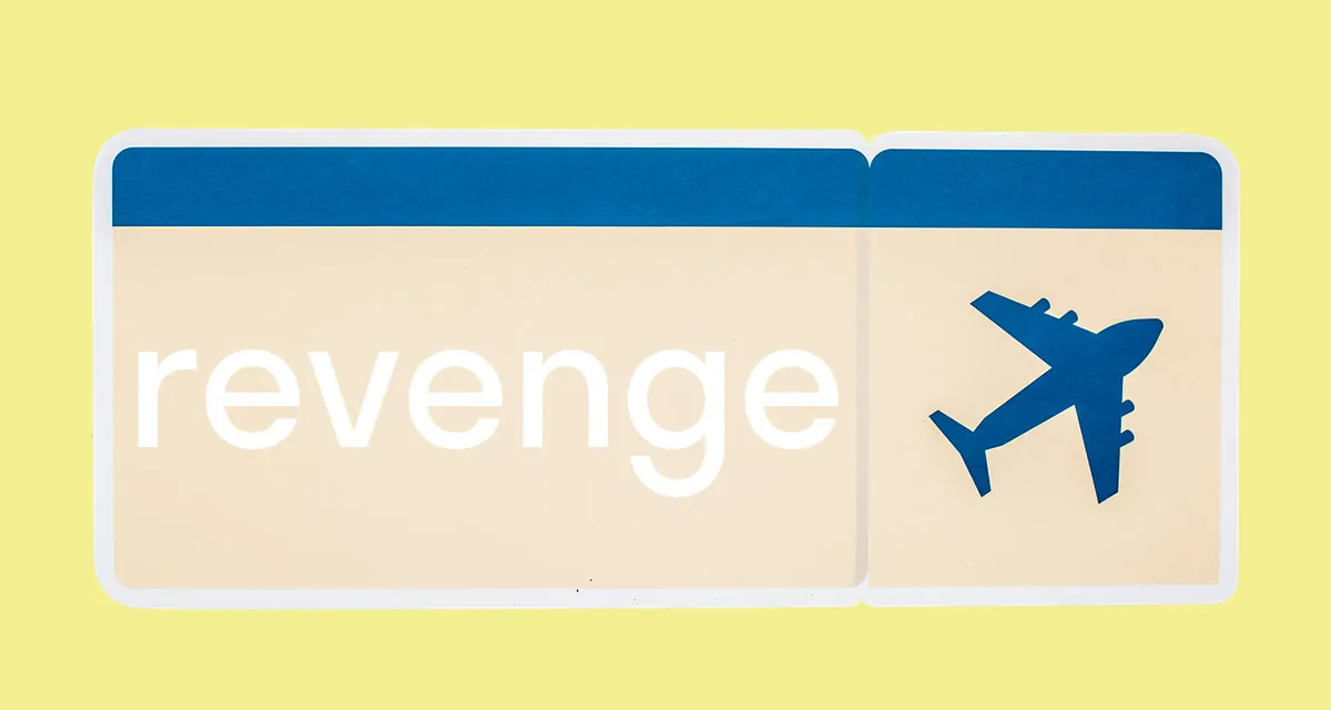 Английские слова про отпуск. Revenge travel